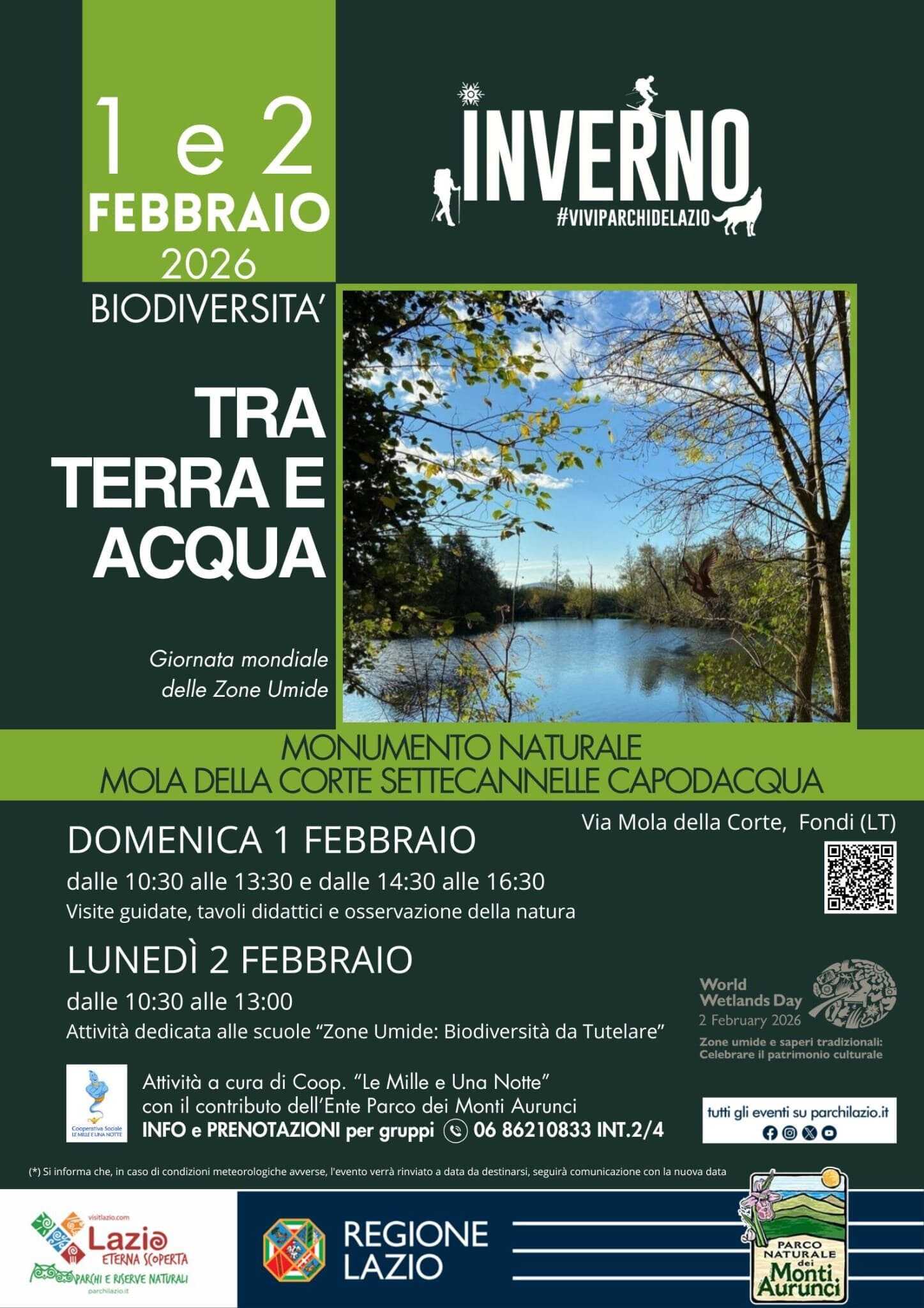 Giornata Mondiale delle Zone Umide